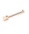 Simple Style Silver Bone Nose Stud NSKD-636
